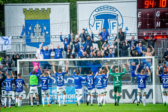 Trelleborgs spelare tackar fansen