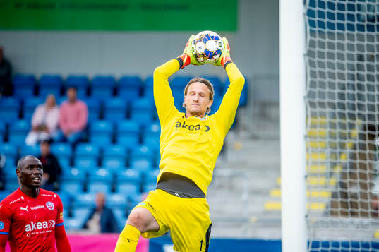 Helsingborgs målvakt Anders Lindegaard
