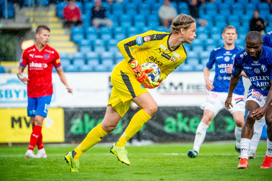 Helsingborgs målvakt Anders Lindegaard