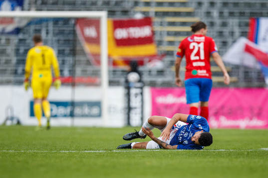 Trelleborgs Simon Amin har ont