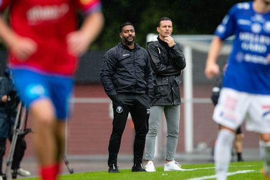 Trelleborgs assisterande tränare Alexander Tengryd och