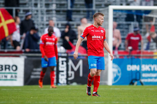 Helsingborgs Andreas Landgren deppar