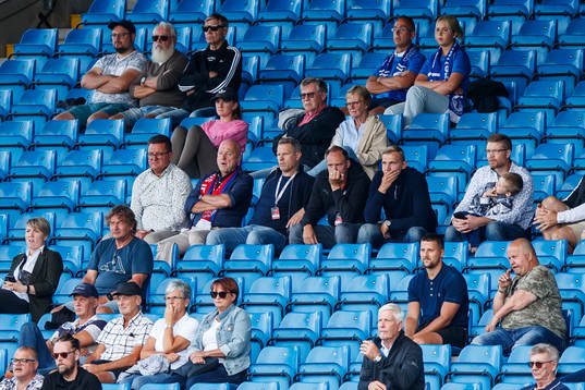 Helsingborgs ordförande Kjell Jakobsson, sportchef Andreas