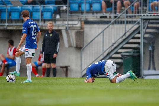 Trelleborgs Haris Brkic har ont