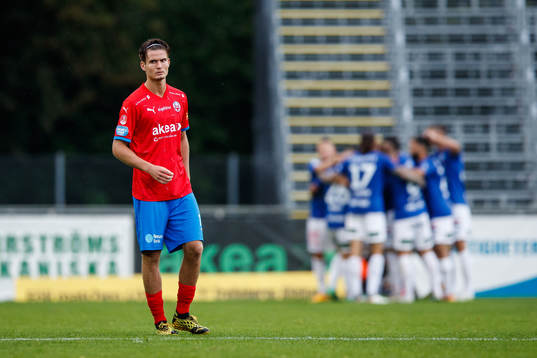 Helsingborgs Wilhelm Loeper deppar