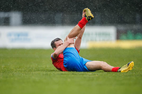 Helsingborgs Wilhelm Loeper har ont