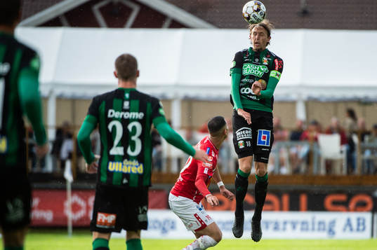 Varbergs Anton Liljenbäck, Joakim Lindner och Degerfors