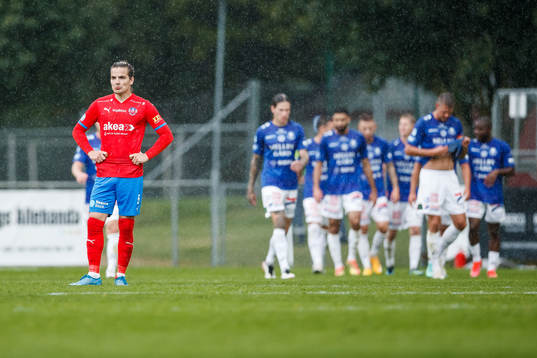Helsingborgs Brandur Hendriksson Olsen deppar