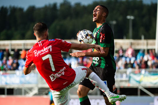 Degerfors Sebastian Ohlsson och Varbergs Simon Karlsson