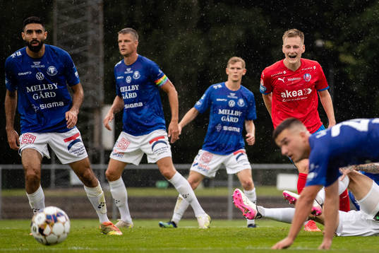 Helsingborgs Rasmus Karjalainen reagerar