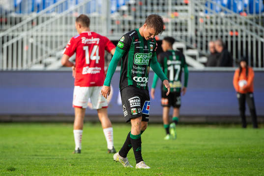 Varbergs Victor Karlsson deppar