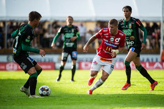 Varbergs Jean Carlos de Brito , Victor Karlsson och