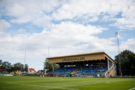 Vy av Vångavallen