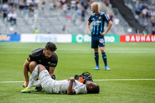 Häckens Nasiru Mohammed får vård