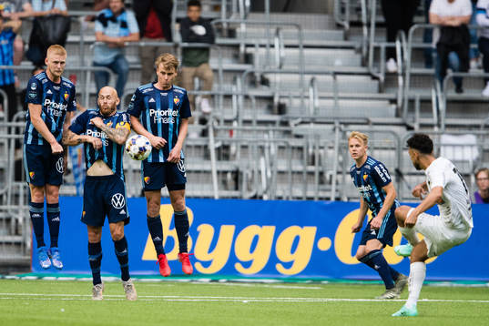 Djurgårdens Kalle Holmberg, Magnus Eriksson och Rasmus