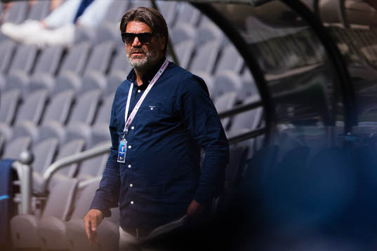 Djurgårdens sportchef Bosse Andersson innan