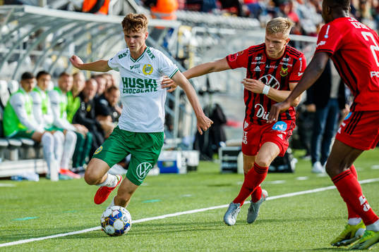 Hammarbys Williot Swedberg och Östersunds Eirik Haugan