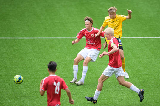 Elfsborgs Gottfrid Rapp och Kalmars Albin Gefvert
