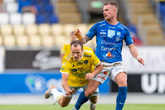 Falkenbergs Anton Wede och Norrbys Rasmus Örqvist