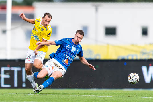 Falkenbergs Anton Wede och Norrbys Fredrik Lundgren