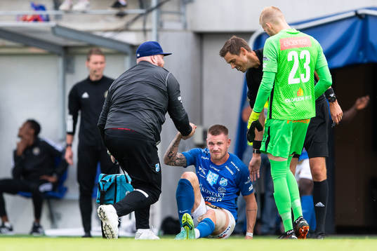 Norrbys Rasmus Örqvist har ont