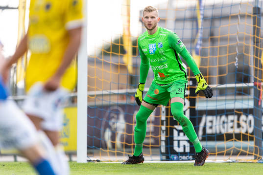 Norrbys målvakt Anton Cajtoft