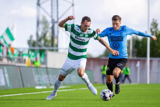 Västerås Filip Tronét och Landskronas Alexander Tkacz