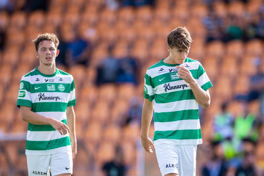 Västerås Kalle Björklund och Gustaf Lagerbielke deppar