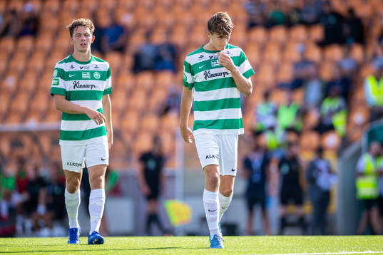 Västerås Kalle Björklund och Gustaf Lagerbielke deppar