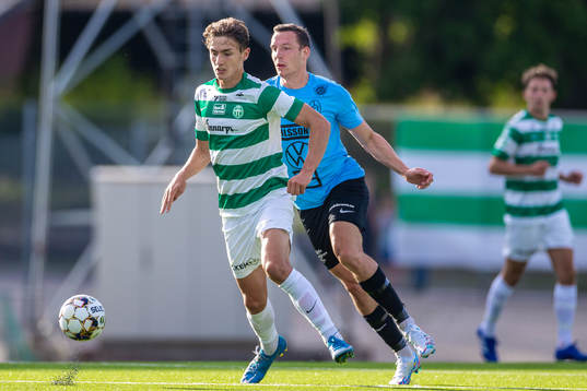 Västerås Gustaf Lagerbielke och Landskronas Viktor Ekblom