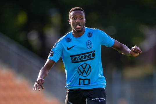 Landskronas Passi Prudence fotbollsmatchen i Superettan