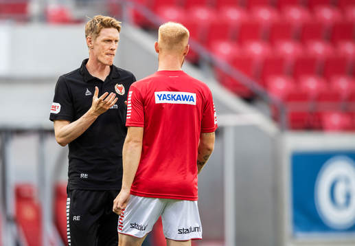 Kalmars assisterande tränare Rasmus Elm