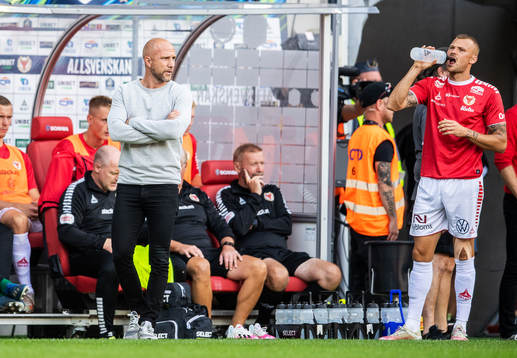Kalmars tränare Henrik Rydström