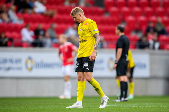 Mjällbys Magnus Wørts deppar