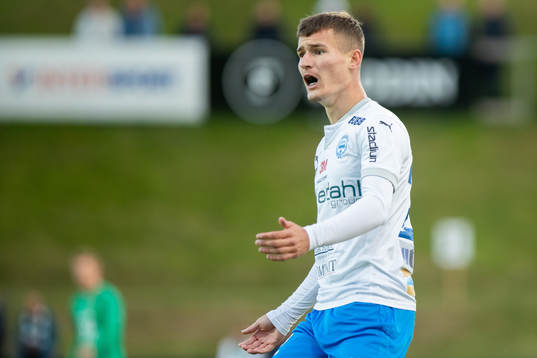 Värnamos Robin Dzabic deppar
