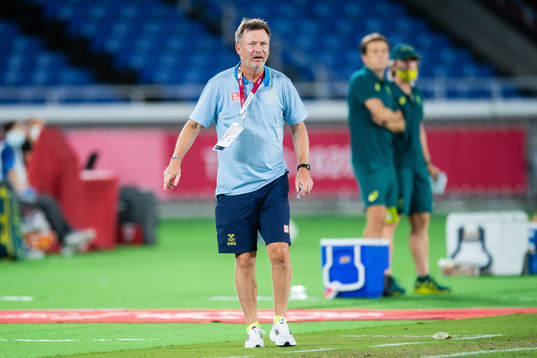 Peter Gerhardsson, head coach of Sweden, in the women´s