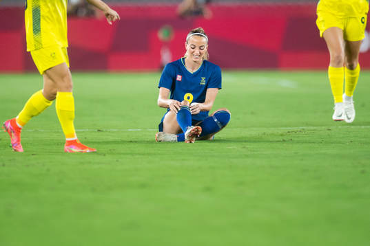 Kosovare Asllani of Sweden in the women´s football match