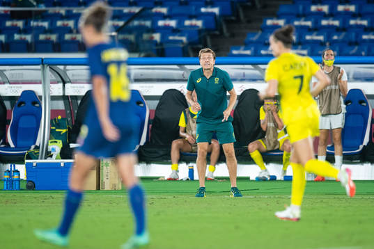 Tony Gustavsson, head coach of Australia in the women´s