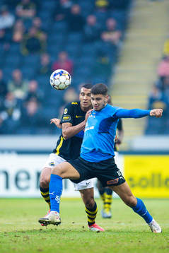 s Nabil Bahoui och Halmstads Edvin Kurtulus