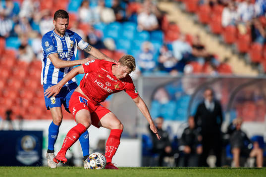 IFK Göteborgs Marcus Berg och IFK Norrköpings Alexander