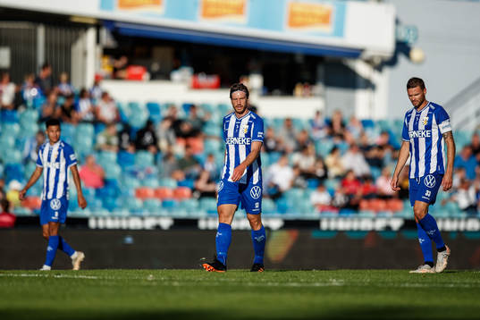 IFK Göteborgs Alexander Jallow, Gustav Svensson och Marcus