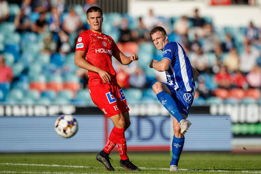 IFK Norrköpings Carl Björk och IFK Göteborgs Calle