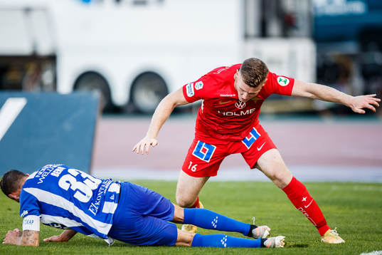 IFK Göteborgs Marcus Berg och IFK Norrköpings Viktor