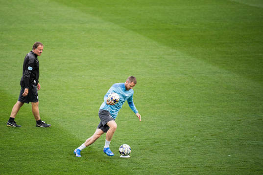 Remy Reijnierse, assistant coach and Lasse Nielsen