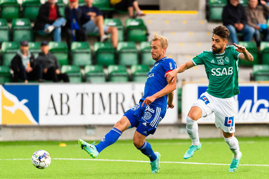 Sundsvalls Pontus Engblom och Brages Nicolas Gianini Dantas