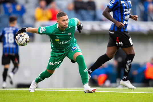 Örebros målvakt Mergim Krasniqi