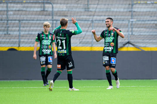 Varbergs Daniel Krezic jublar