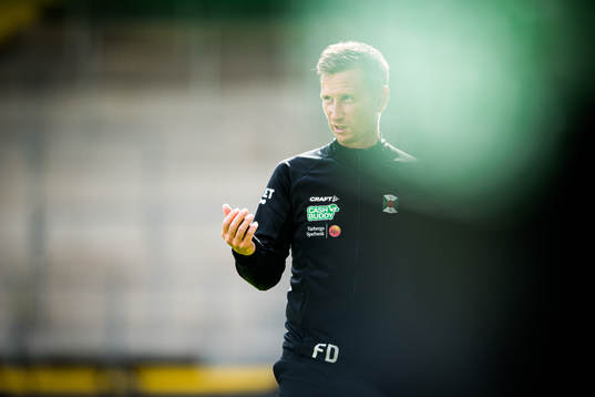 Varbergs tränare Fredrik Danielsson