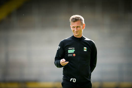 Varbergs tränare Fredrik Danielsson