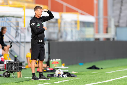Varbergs tränare Fredrik Danielsson